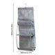 thumbnail image 4 of [Gris 6 Rejillas] Almacenamiento para en El Armario Almacenamiento No Tejida A Prueba Polvo Almacenamiento Multicapa para El Artefacto (gris), 4 of 9