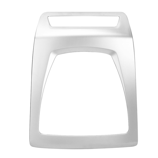 Decoración interior del automóvil, luz de lectura delantera ABS con volante a la izquierda, moldura decorativa, marco de luz de lectura apto para un uso conveniente
