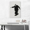 thumbnail image 2 of ARTCANVAS Lenin on Roller Skates Canvas Art Print by Banksy - Size: 26" x 18" (0.75" Deep), 2 of 9