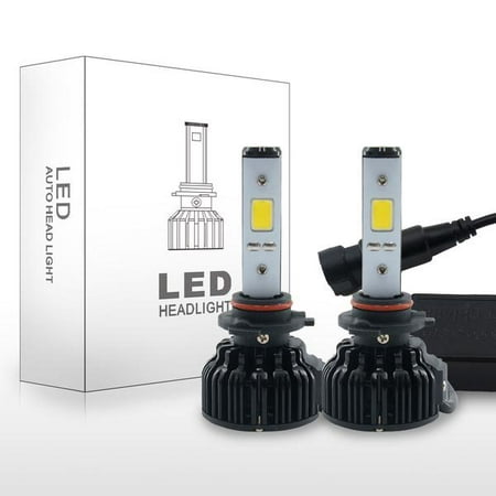 Autolizer H1 52W 6000LM LED 2-Sided Headlight Bulbs Conversion Kit - 6000K Cool