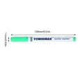 thumbnail image 2 of 12 Colors Permanent Paint Pens DIY Textil Fabric Marker T-Shirt Cloth Shoes, 2 of 11