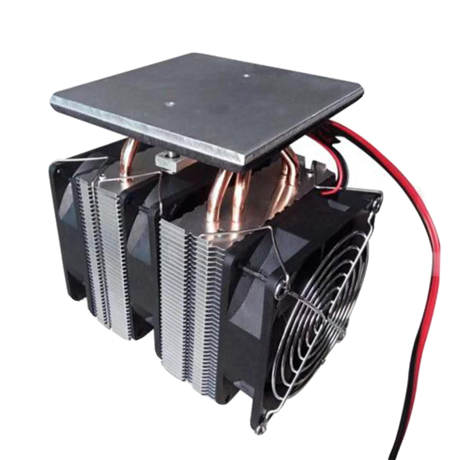 Thermoelectric Peltier Refrigeration Cooling System Kit 60W/120W/180W 1/2/3 Fan 