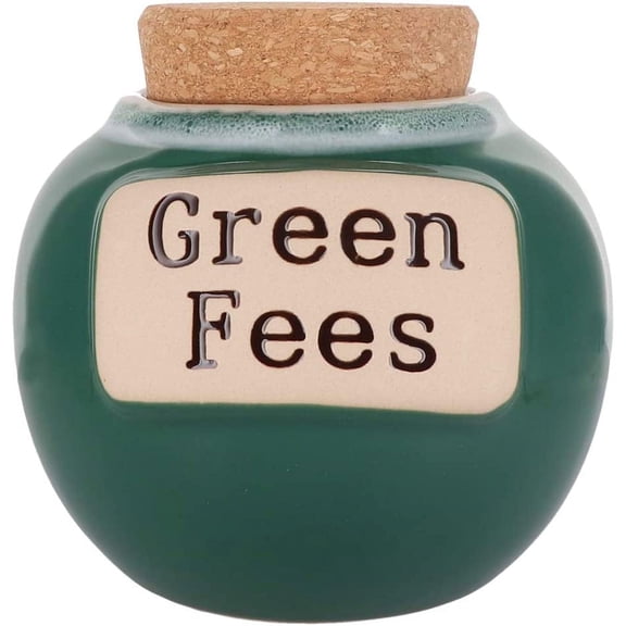 Cottage Creek Golf Themed Ceramic Piggy Bank