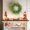 F, variant on NWOKYZGH Simulated Needles and Rings Decorative Flower Garlands Door Hanging Windows Border Holiday Decorations Christmas Plants