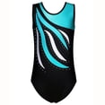 thumbnail image 3 of Weebloom Gymnastics Leotards For Girls Dance Romper Long Sleeve High Elasticity With Embroidery Printing Performance Practice Loose Summer Girls Jumpsuit 4-12 Years, 3 of 3