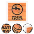 thumbnail image 3 of MasteelfCA Water Saving Sign Notice Caution Warning Sign for Restaurant Commercial and Industrial, 3 of 7
