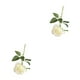 thumbnail image 4 of Moyic 12 piezas exquisita artesanía y elegancia rosas y flores de seda para un toque romántico y blanco romántico blanco 2Conjunto, 4 of 6