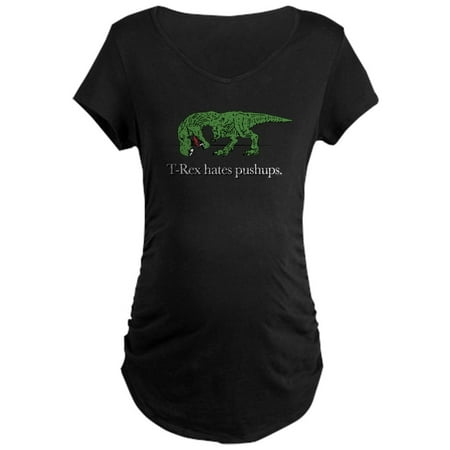 

CafePress - T-Rex Hates Pushups - Maternity Dark T-Shirt