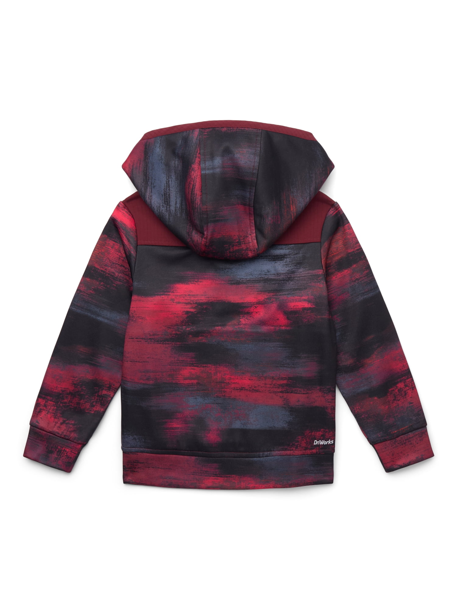 Athletic Works Boys' Tech Fleece Pullover Hoodie, Sizes 4-18 & Husky