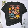thumbnail image 5 of Aloohaidyvio Graphic T Shirts for Women,2024 Women's Summer Boho Floral T Shirt Cute Vintage Graphic Loose Tees Spring Crew Neck Short Sleeve Casual Tops, 5 of 6