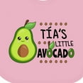 thumbnail image 4 of Inktastic Tía's Little Avocado with Cute Baby Avocado Boys or Girls Baby Bib, 4 of 4