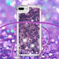 thumbnail image 4 of Funda FOXDOCK para iPhone 7 Plus/8 Plus con Cuerda Ajustable, Brillo Líquido, Protección Antigolpes y Lente – Ideal para Regalo, 4 of 6