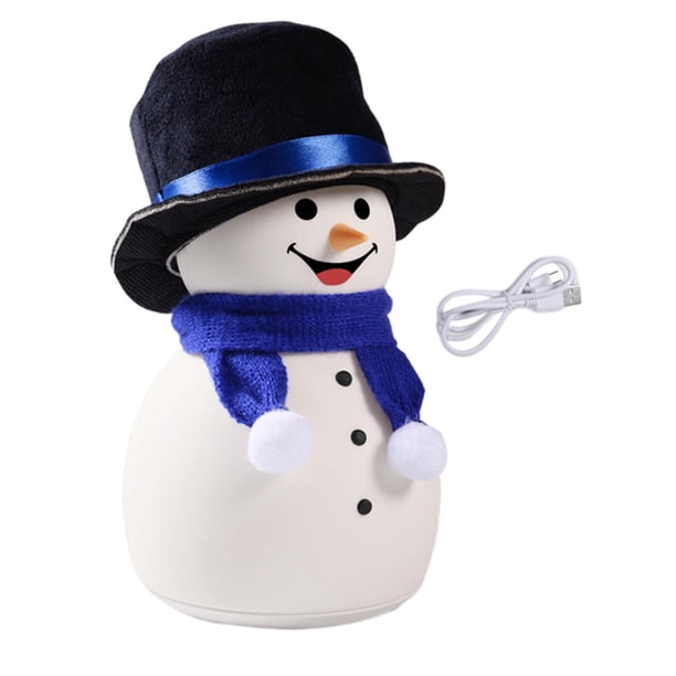 Luz de noche de Navidad, regalos de inauguración de la casa, adornos de Navidad, decoraciones de mesa navideñas iluminadas para decoración de mesa de Masculino