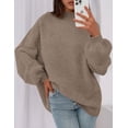 thumbnail image 5 of Suéter PRETTYGARDEN 2025 Otoño Tejido Grueso Cuello Alto S, 5 of 5
