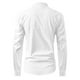 thumbnail image 3 of pstuiky camisas de manga larga para hombre, Camisa vaquera holgada de manga larga con cuello alto y botones sólidos para hombre top de hombre m, 3 of 3