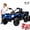 Blue, variant on Cuoote Ride On Car for 3-10 Years, 24V 10AH 2 Seater Power-Wheels with Remote Control, 21" 4WD/AWD Electric Car, EVA Tires, 4 Spring Absorbers