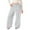 Z01 Grey, variant on FASHOFT Girl's Bowknot Baggy Sweatpants Cute Bow Straight Leg Joggers With Pockets Casual Sweat Pants For Teen Girls Wine