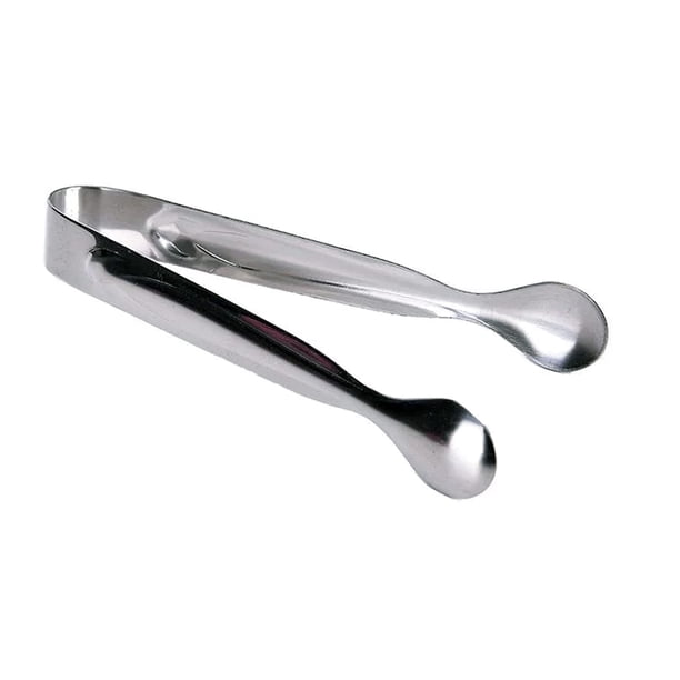 Paquete de 3 pinzas para hielo en cubos de azúcar, pinzas para servir aperitivos en miniatura de acero inoxidable para bufés, cafeterías, fiestas de té y postres