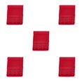 thumbnail image 3 of Langgg Extension Strap Bra Extenders 3 Rows 4 Hook Elastic Lingerie Intimates wine red 5Set, 3 of 6