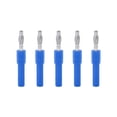thumbnail image 1 of 5Pcs 4mm Banana Plug Adapter Strong Connectivity Good Conductivity 4mm to 2mm Conversion Banana PlugBlue, 1 of 14