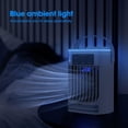 thumbnail image 2 of fastboy ABS Mini Air Conditioner Adjustable Waterproof Ambient Light Lifting Handle Leakproof Electric Cooler Cooling Fan, 2 of 6