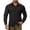 Black, variant on Men's Button Up Shirts Smart Casual Regular Fit Easy Care Tops with Pockets Lightweight Long Sleeve Shirts for Outdoor Work Gray