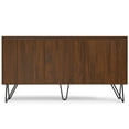 thumbnail image 6 of Hunter 60x18" Rectangle Contemporary Sideboard Buffet in Walnut Veneer, 6 of 7