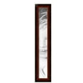 thumbnail image 2 of ArtToFrames 4" x 30" Matte Mahogany with Gold Accent Diploma Picture Frame, 4x30 inch Brown Wood Poster Frame (WOM-5109), 2 Pack, 2 of 6