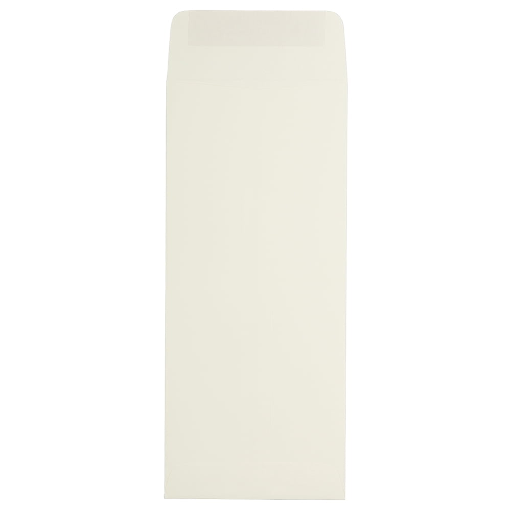 JAM Paper No. 14 Business Strathmore Envelopes, 5 x 11 1/2, Natural White Wove, Bulk 1000/Carton