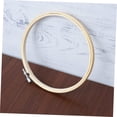 thumbnail image 2 of HUGFEGWE 1pc Quilting Kits Bracelet Kits Wood Bracelet DIY Embroidery Hoop Ring Embroidery Hoops 16 Inch Punch Needle Frame Piercing Kit Embroidery Circle Ribbon Wooden Embroidery UA824-18364, 2 of 9