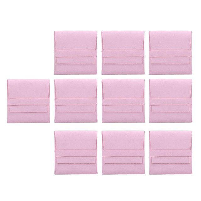 10 bolsas para joyería, bolsas para baratijas, bolsas para regalo, bolsas para empaquetar joyas Rosa