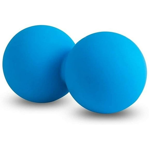 Ingeniuso Holistic Med Spa Double Massage Ball, Silicone - Blue