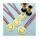 thumbnail image 5 of Medalla de oro plástica de 50 piezas para niños medallas de ganador de trofeo de 2,36 pulgadas para premios con cinta para el cuello Parti, 5 of 5