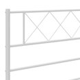 thumbnail image 4 of vidaXL Headboard Metal Bed Header with Back Support for Bedroom Furniture, 4 of 4