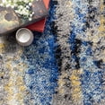 thumbnail image 3 of nuLOOM Tapis de Zone Abstrait Vintage Casca 10' x 14', Bleu, 3 of 5