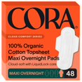 thumbnail image 1 of Sábana Maxi Pads Cora de algodón 100% orgánico (48 unidades), 1 of 8