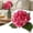 F, variant on Faux Hydrangea Flowers, Artificial Hydrangea Flowers, Real Touch Flowers, 3D Realistic Large Artificial Hydrangea Flowers Home Wedding Party Table Centerpieces Decoration Blue 1Pcs