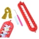 thumbnail image 1 of Telar de Tejer, (rojo, 26 cm, 1 juego)Telares de Tejer Redondos, Juego de Telar de Tejer, con Agujas de Tejer y Agujas de Ganchillo, Adecuado para Hacer Bufandas, 1 of 5