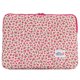 thumbnail image 1 of Funda con cremallera para portátil de 14 pulgadas (flor rosa, 11 L), 1 of 8
