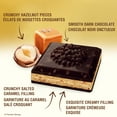 thumbnail image 3 of FERRERO ROCHER Premium Chocolate Bar, Salted Caramel and Hazelnut 70% Cacao Dark Chocolate, 90 g, 3 of 8