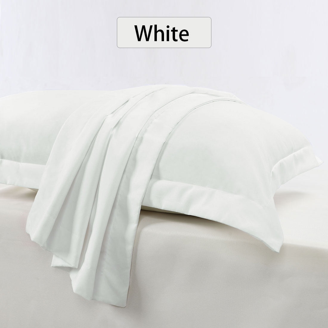 Unique Bargains 2-Pack Envelope Closure Pillow Sham King Snow White