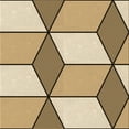 thumbnail image 1 of Ahgly Tapis de Zone Carré Transitionnel Lavable en Machine, 5 Pieds Carré, 1 of 7