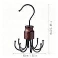 thumbnail image 3 of Gancho giratorio multiusos | Organizador giratorio de 360 grados para cinturones, bufandas, corbatas, bolsos y accesorios diarios, 3 of 6