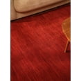 thumbnail image 6 of Rugsotic Carpets Handmade Rugs Hand Knotted Loom Square 6'x6' Red Wool for Indoor Use, 6 of 12