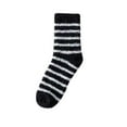thumbnail image 4 of purcolt 12 Pairs Mens Fuzzy Socks Striped Soft Cozy Slipper Socks Winter Warm Plush Sleeping Socks Christmas Socks Set, 4 of 4