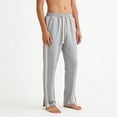 thumbnail image 4 of SAWOBUUN Men's Track Pants Side Stripe Loose Fit Athletic Sweatpants Drawstring Waist Casual Pants for Running Gym, 4 of 6