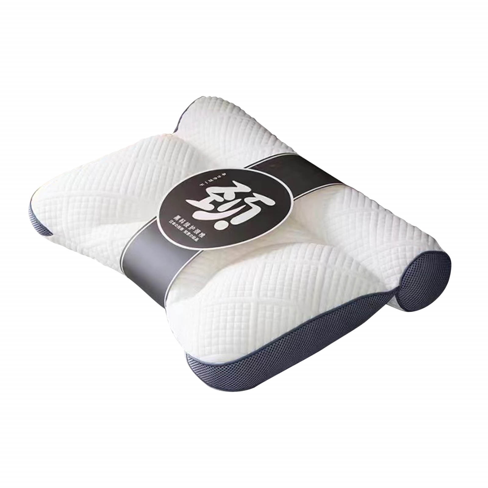 Yaoyar Traction Neck Pillow for Cervical Support - New and Improved Bed Pillow for Side Sleeping and Back Sleeping, Neck and Shoulder Relaxer Contour Orthopedic Bed Pillow
