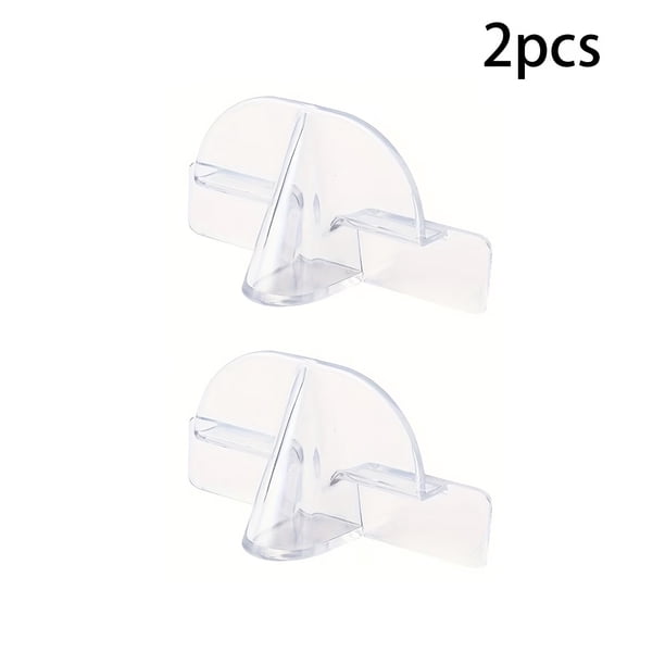 Estante organizador de gafas montado en la pared, estante de almacenamiento impermeable for gafas, joyas en el baño y el dormitorio, 2 uds.