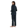 thumbnail image 4 of Kolipajam Women's 100% Cotton Flannel Pajama Set Cozy Drawstring Waist Winter Pjs for Women 3XL, 4 of 5