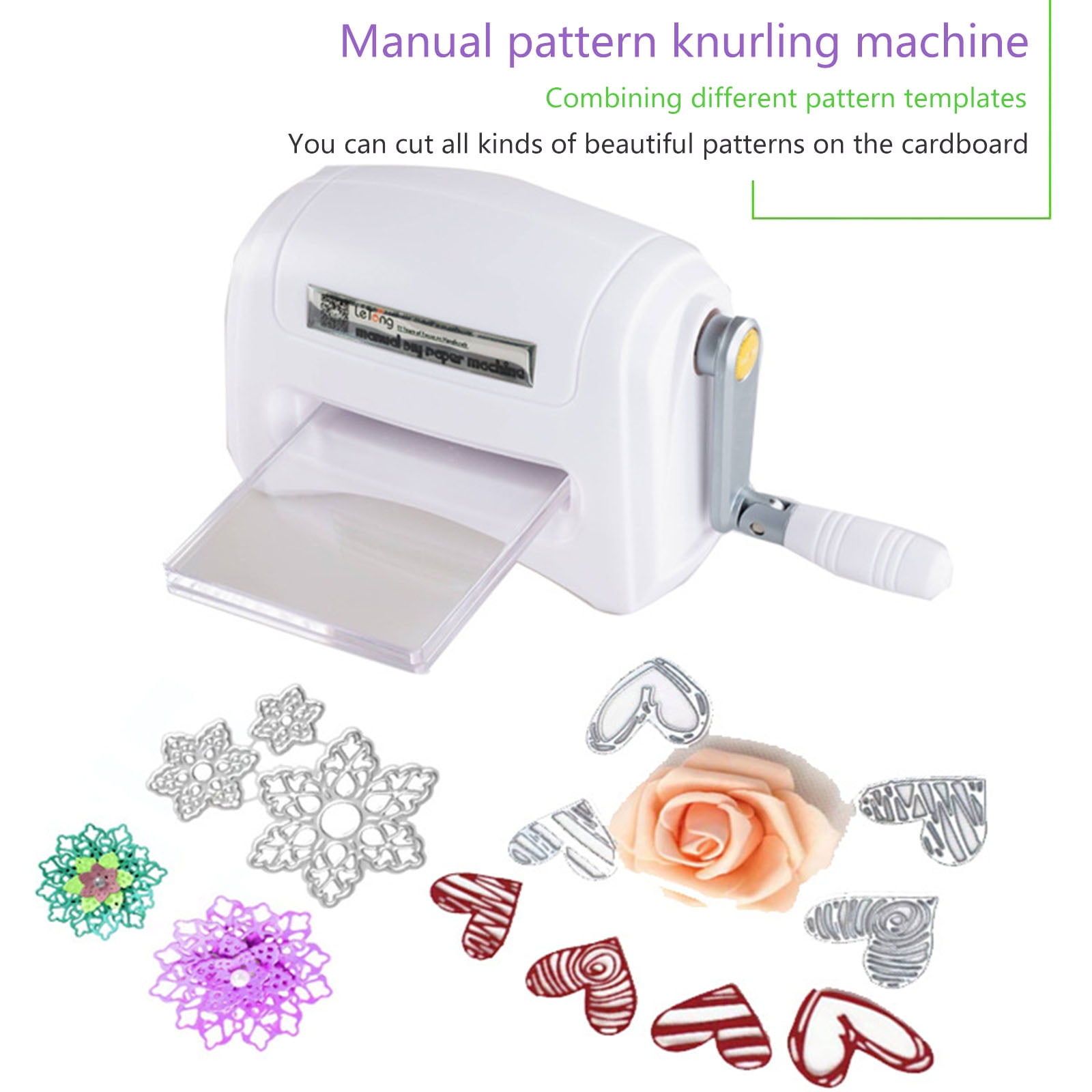 Zeiwohndc Manual Die Cutting Embossing Machine Multi-functional Craft Embossing Machine